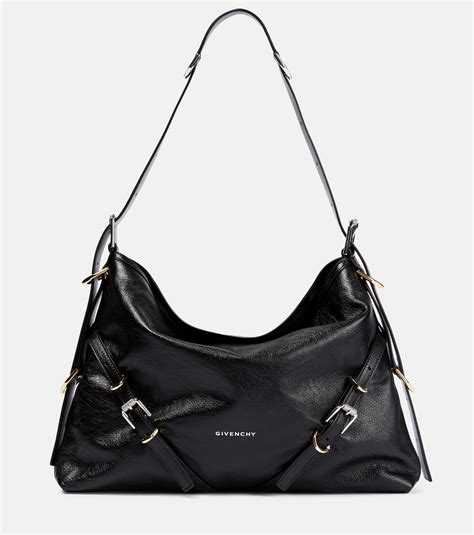 givenchy peacock bag|Medium Voyou bag in patent leather with multi.